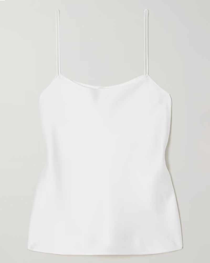 Net-A-Porter The Row Silk Camisole $979