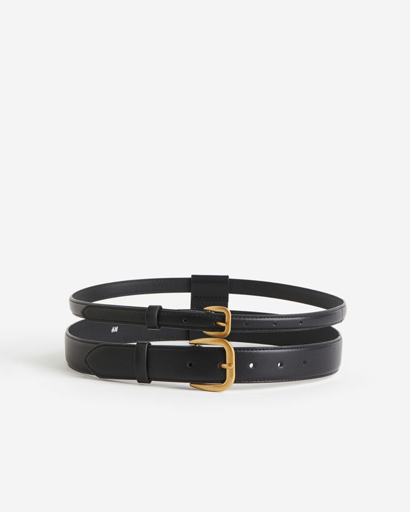 H&M double belt